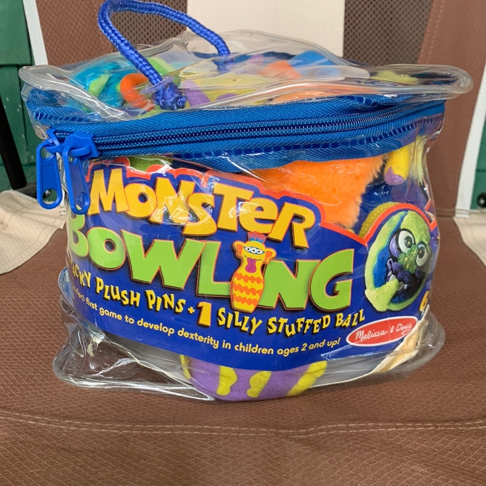 Monster Bowling Toy- ages 2 and up